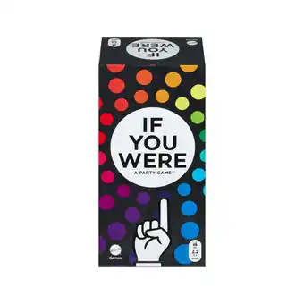 Walmart If You Were a Party Game Adult Party Game with Ridiculous Questions and Finger Voting, Mattel offer