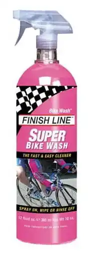 Walmart Finish Line Super Bike Wash Bicycle Cleaner, 1 Liter (33.8 Oz.) Spray Bottle offer