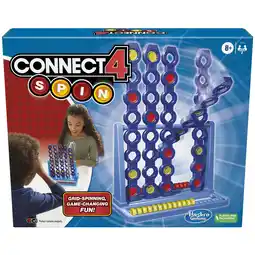 Walmart Connect 4 Spin Game, Features Spinning Connect 4 Grid, Board Game for Kids and Family offer
