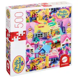 Walmart Polly Pocket Jigsaw Puzzle with 500 Pieces & Mini-Poster of Polly Pocket Dolls & Houses offer