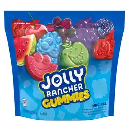 Walmart Jolly Rancher Gummies Assorted Fruit Flavored Candy, Bag 14 oz offer