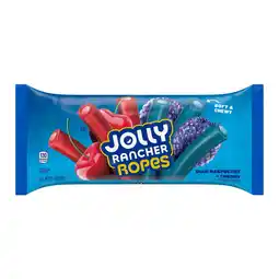 Walmart Jolly Rancher Ropes Blue Raspberry and Cherry Flavored Candy, Bag 10 oz offer