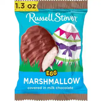 Walmart RUSSELL STOVER Easter Marshmallow Milk Chocolate Easter Egg, 1.3 oz. (Pack of 18) offer