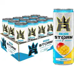 Walmart Reign Storm Clean Energy Mango Cans, 12 Oz Can offer