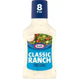 Walmart Kraft Classic Ranch Dressing, 8 fl oz Bottle offer