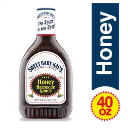 Walmart Sweet Baby Ray's Honey Barbecue Sauce 40 oz offer