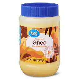 Walmart Great Value Grassfed Ghee Clarified Butter Jar, 13oz Full offer