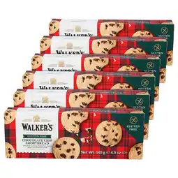 Walmart Walker's Gluten-Free, Kosher, Chocolate Chip Shortbread Cookies, 6 Boxes of 9 offer