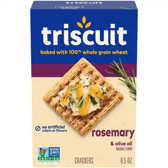 Walmart Triscuit Rosemary & Olive Oil Whole Grain Wheat Crackers, 8.5 oz offer