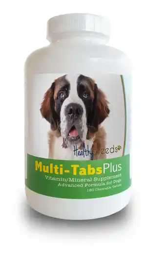 Walmart Healthy Breeds Dog Multi-Tab Vitamin and Mineral Supplement for Saint Bernard, 180 Chews offer