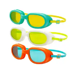 Walmart Dolfino Swim Goggle for Children, Multi-Color (3 Pack) offer