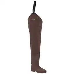 Walmart Frogg Toggs Men's Rana PVC Lug Sole Hip Wader | Brown | Size 10 offer