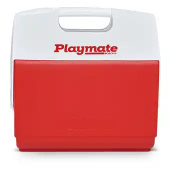 Walmart Igloo 16 QT Playmate Elite 30 Can Capacity Ice Chest Cooler, Red offer