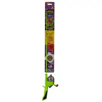 Walmart Kid Casters Teenage Mutant Ninja Turtle Youth Fiberglass Spincasting Fishing Rod & Reel Combo offer