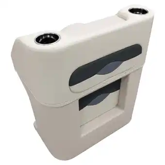 Walmart Wise BM1158-986 Premier Series Pontoon Helm Steering Console - Platinum / Spectra Navy / Cobalt offer