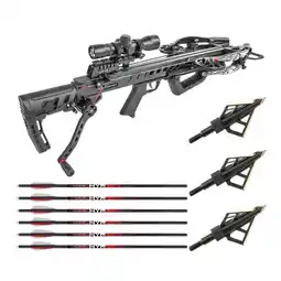 Walmart Killer Instinct Fatal-X Crossbow with Dead Silent Crank and Arrows Bundle offer