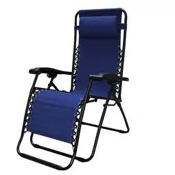 Walmart Caravan Canopy Infinity Zero Gravity Steel Frame Patio Deck Chair, Blue (6 Pack) offer