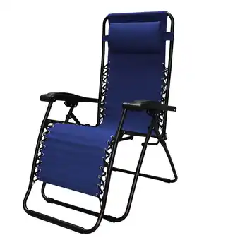 Walmart Caravan Canopy Infinity Zero Gravity Steel Frame Patio Deck Chair, Blue (6 Pack) offer