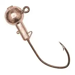 Walmart Eagle Claw Fishing Lure WBHXPV14 Pro V 1/4 Oz .Unpainted Fishing Jig Head Freshwater Lure 25 Pack offer