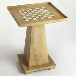 Walmart Butler Specialty Chess Table In Natural offer