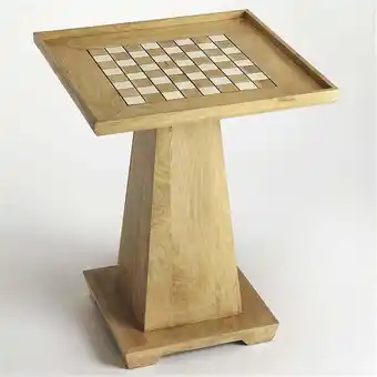 Walmart Butler Specialty Chess Table In Natural offer