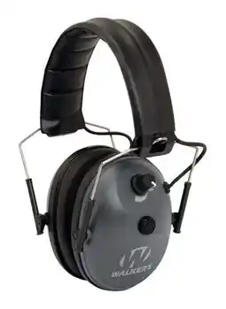 Walmart Walker's Electronic Ear Protection Muff, 22 NRR, Black offer