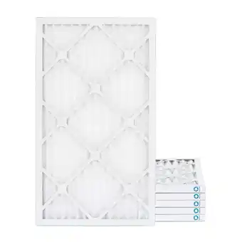 Walmart 16x25x1 MERV 8 Pleated AC Furnace Air Filters. 6 Pack offer