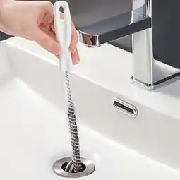 Walmart Sink Drain Overflow Cleaning Brush, Household Sewer Hair Catcher, 1 PC offer