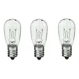 Walmart Dryer Light Bulb 10 Watt 130V for GE WE05X20431 3 Pack offer