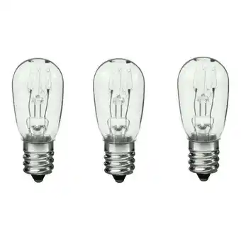 Walmart Dryer Light Bulb 10 Watt 130V for GE WE05X20431 3 Pack offer