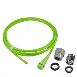 Walmart Danco Clear.It Drain Snake Water Handheld Jet Clog Remover Auger Tool, 10 ft., Green (10881) offer