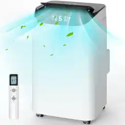 Walmart Agtana 12000 BTU Portable Air Conditioner Cools up to 500 sq.ft, 3-in-1 AC, Dehumidifier, Fan offer