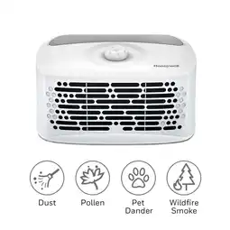 Walmart Honeywell Air Purifier, HHT270, 100 sq ft, U Carbon Filter, Allergen, Smoke, Pollen, Dust Reducer offer