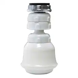 Walmart Danco 1.5 GPM Dual Thread Swivel Plastic Kitchen Faucet Sprayrator in White (10499) offer