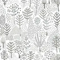 Walmart Folklore Trees Peel and Stick Wallpaper offer