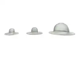 Walmart Mainstays Stainless Steel 3 Pack Mesh Drain Strainers Includes 4.4, 2.8, 2.2 Silver offer