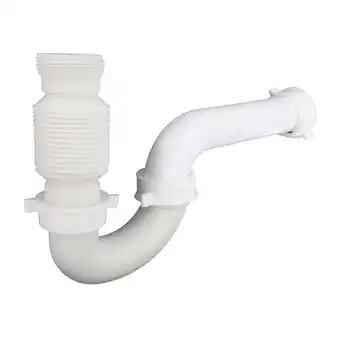 Walmart Danco 1-1/2 Plastic Flexible Lavatory/Kitchen Drain Trap, 8.75 in. Depth, 0.5 lbs. (12103X) offer
