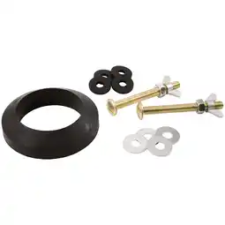 Walmart Hyper Tough Toilet Tank to Bowl Bolt and Gasket Kit offer