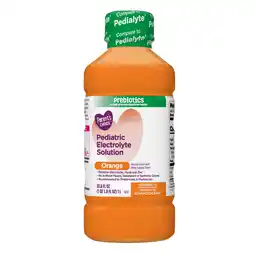 Walmart Parent's Choice Advantage Care Electrolyte Solution, Orange, Dye-Free, for Kids and Adults, 1 Liter offer