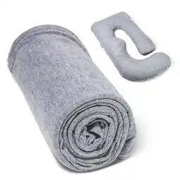 Walmart Momcozy Pregnancy Pillow Cover U Shaped, Fits Most 55/57 Inch U-Shaped Pregnancy Pillows offer