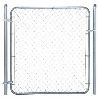 Walmart Adjust-A-Gate Fit-Right Adjustable Gate Kit w/ Round Corner Frame, Gray offer