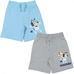 Walmart Bluey Bingo French Terry 2 Pack Shorts Toddler to Big Kid offer