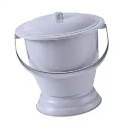 Walmart APLVFFZH Bedpan Chamber Pot Night Urinal ,Thickened, Portable Toilet Spittoon Urinal with Gray offer