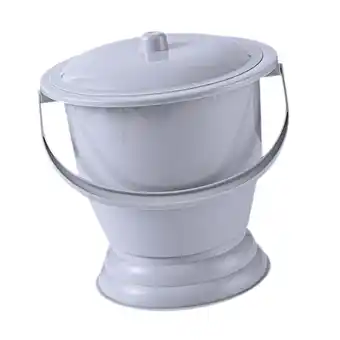 Walmart APLVFFZH Bedpan Chamber Pot Night Urinal ,Thickened, Portable Toilet Spittoon Urinal with Gray offer