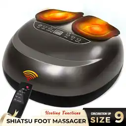 Walmart M Buder Shiatsu Foot Massager, Foot Spa for Comfort and Relief, Big, Gift, Black offer