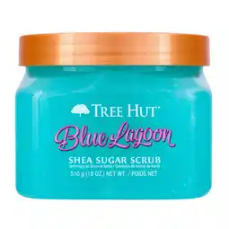 Walmart Tree Hut Blue Lagoon Shea Butter Sugar Body Scrub, 18 oz offer