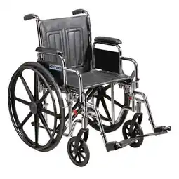 Walmart Sentra EC Heavy Duty Wheelchair with Various Arm Styles and Front Rigging Options- Black offer