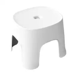 Walmart Gitohoni Bathroom Stool Multifunctional Portable Stable Shoe Changing Stool Shower Bench White offer