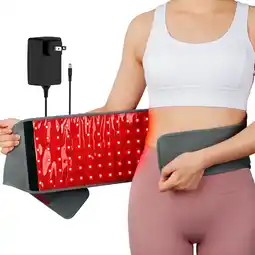 Walmart Comfytemp Red Light Therapy Belt for Back, Waist, Muscle Soreness offer