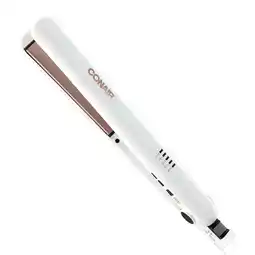 Walmart Conair Double Ceramic 1 Flat Iron, Rose Gold offer